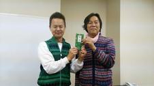 今回の優勝者は・・・・・・あじさい薬局O井社長!!